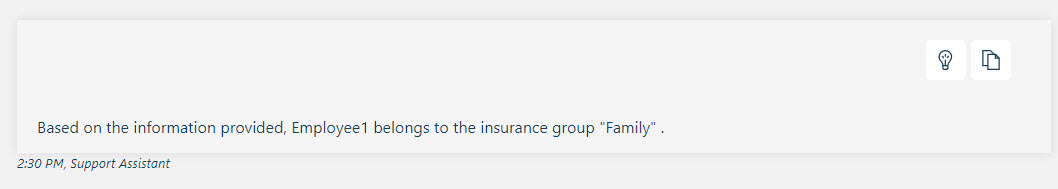 Answer for Employee1